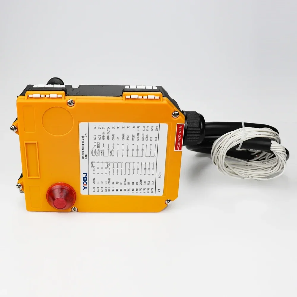 F24-20S 20-channel Single-speed Button Wireless Remote Control For Remote Control Of Mechanical Equipment