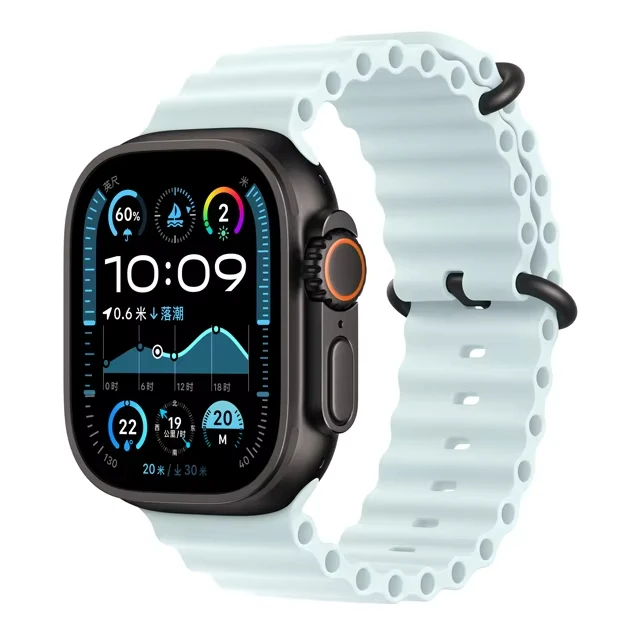 Ocean-Armband für Apple Watch-Bänder Ultra 4 3 49mm 44mm 40mm 41mm 45mm 42mm 46mm Sportarmband iWatch Series 12 11 10 9 8 7 Se 3 – Detail 2