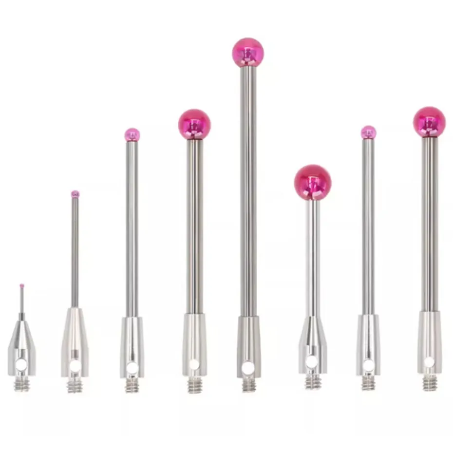 Three coordinate probe Renishaw probe Three dimensional probe 0.5/1.0/ball head ruby probe M2M3