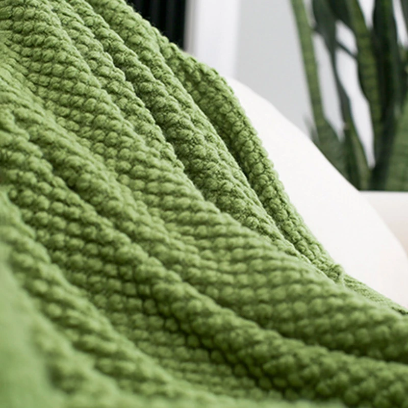Soft Sofa Blanket Nordic Knitted Blankets Bed Sheet Decor Shawl Sofa Cover with Tassels Scarf Sofa Throw Blanket Drop Shipping