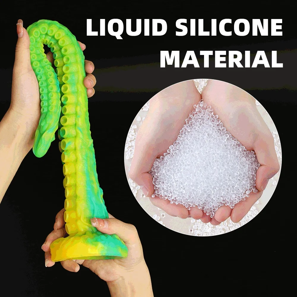 سوبر طويلة لينة سيليكون دسار الوحش المكونات الشرج مخالب الأخطبوط ضخمة استمناء الشرج تحفيز الكبار لعبة الجنس أداة الجنس المنتج #4