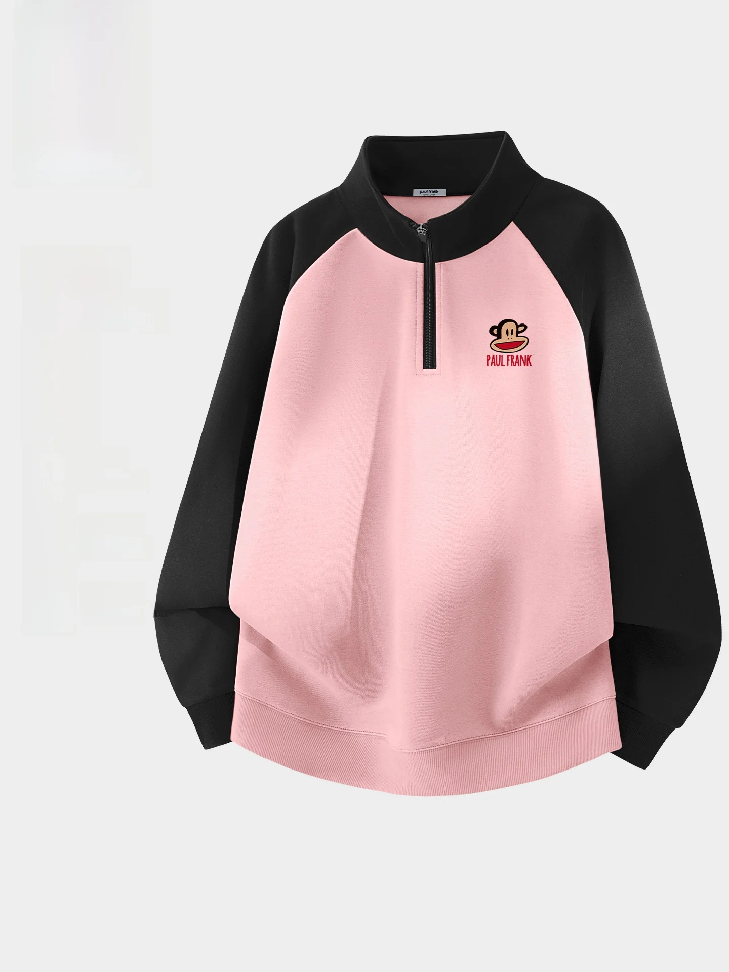 

ex Pink Hoodie f Zip oulder Sve Cartoon Print Casual Faion Spring Autumn Winter Streetwear Cotton Po...