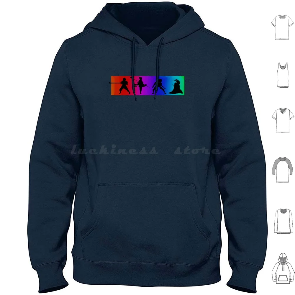 Slay Silhouettes Hoodies Long Sleeve Slay The Spire Slay Spire Sts Ascension Silhouettes