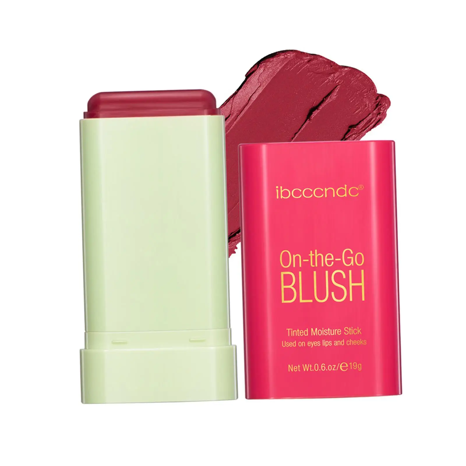 Blush Sticks Creamy Texture Waterproof Silky Smooth Cheek Tint Makeup Cosmetics for Face Beauty