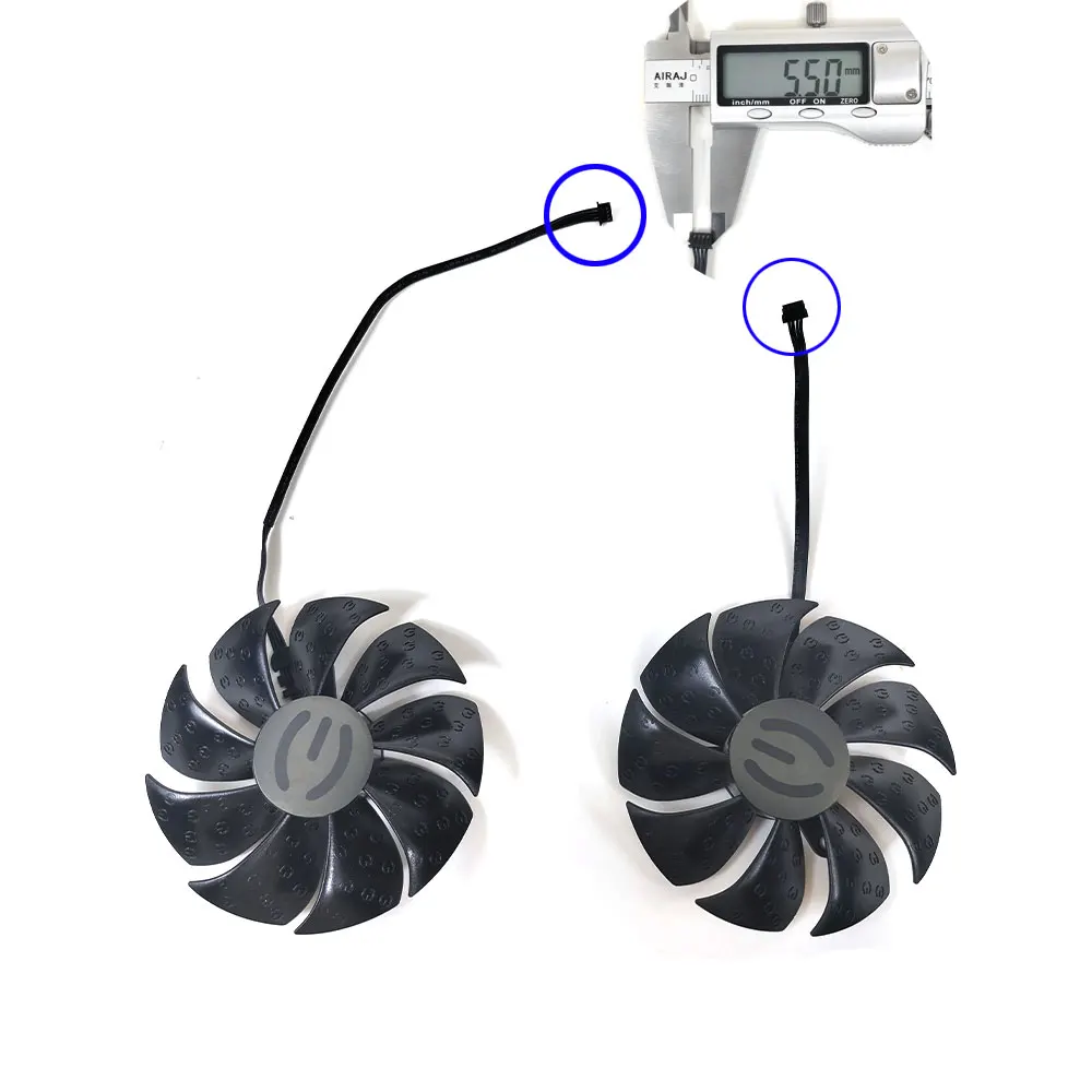 NEW 87MM PLA09215S12H EVGA RTX2070 SUPER Black GAMING Fan For EVGA RTX 2060 2070 2080 Ti GPU Cooler Fan