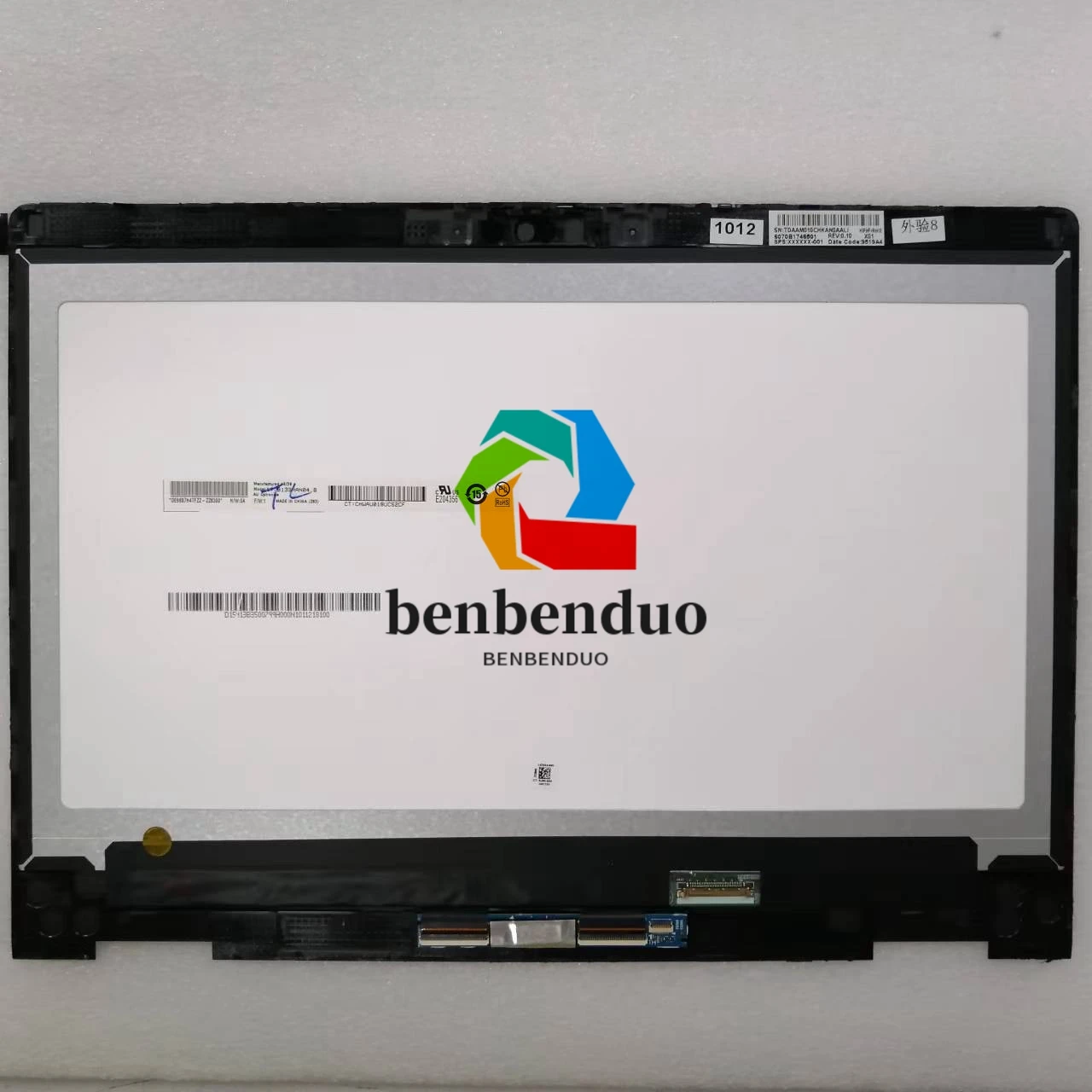 Para hp probook x360 435 g8 hu display lcd tela de toque montagem quadro completo