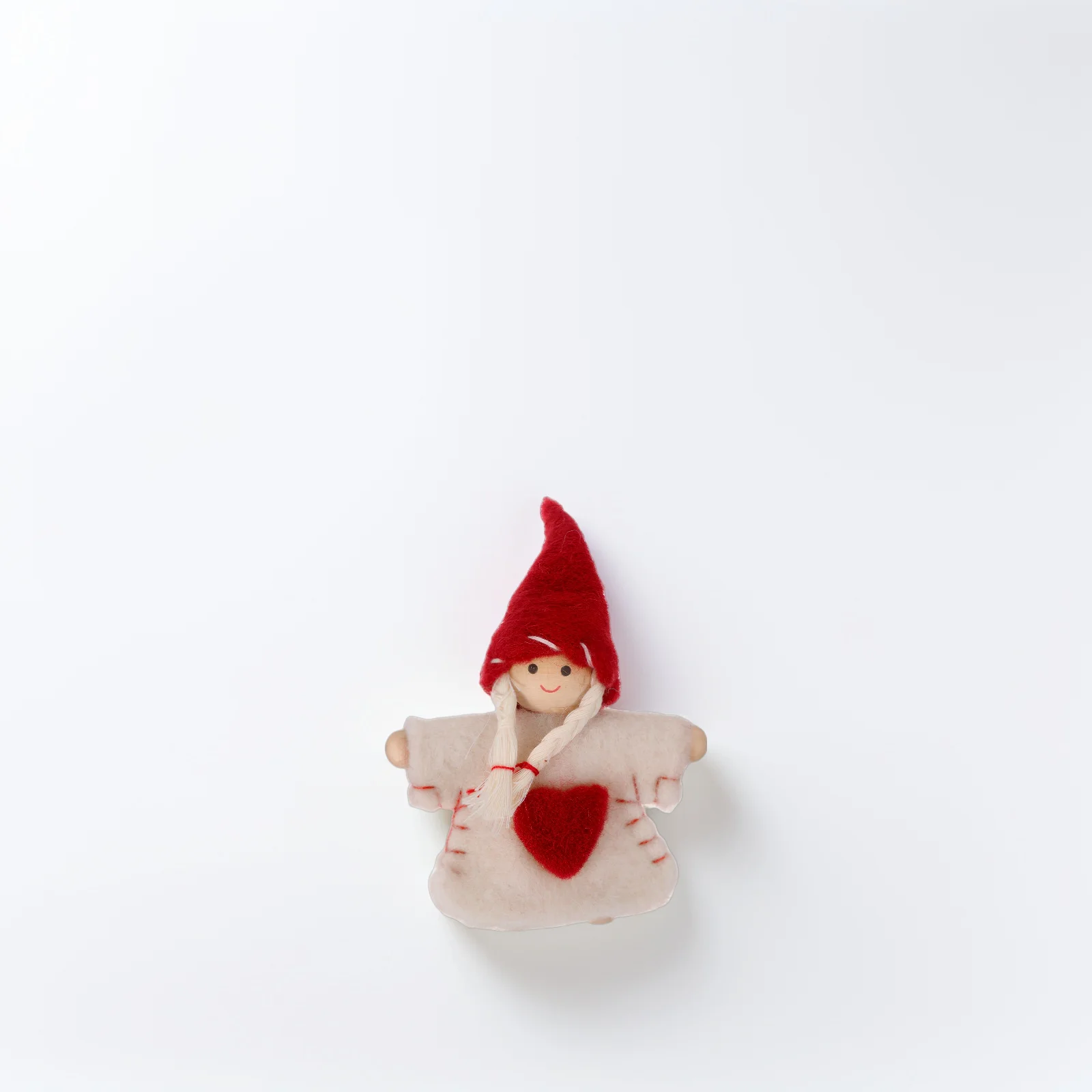 

3Pcs Christmas Wool Felt Ornament DIY Handmade Gift Small Ornament Christmas Tree Decoration Holiday Party Household Decoration