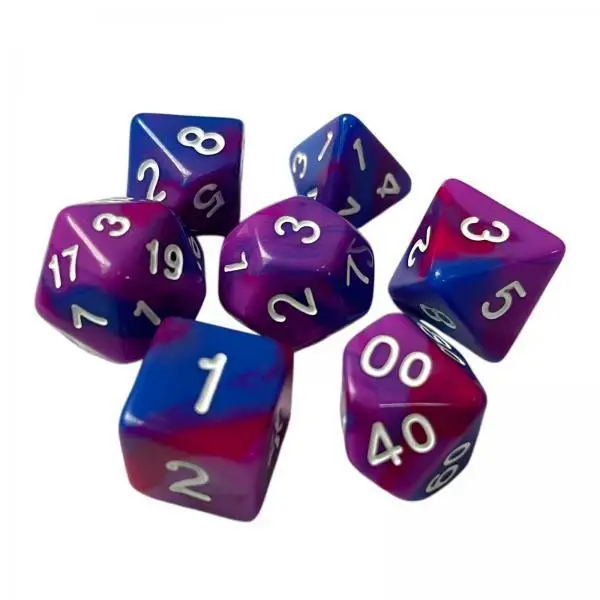 

Engraved Polyhedral Game Dices Colorful Acrylic Multisided Dice Cup Games for Role Play and Gathering