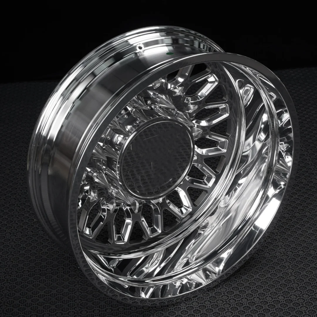 

New For GMC Silverado 3500 F350 F450 Truck Forged Matte Black High Performance Concave Design Wheels 8x165.1-10x285 20-30 Inch