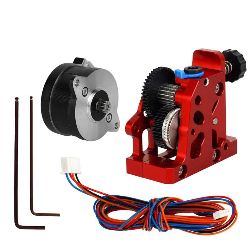 Voor CR10 Ender 3 CR6 VORON HGX LITE Extruder Dual Gear Extruder Hard Staal Reductiereductiemotor 3D Printer Onderdelen