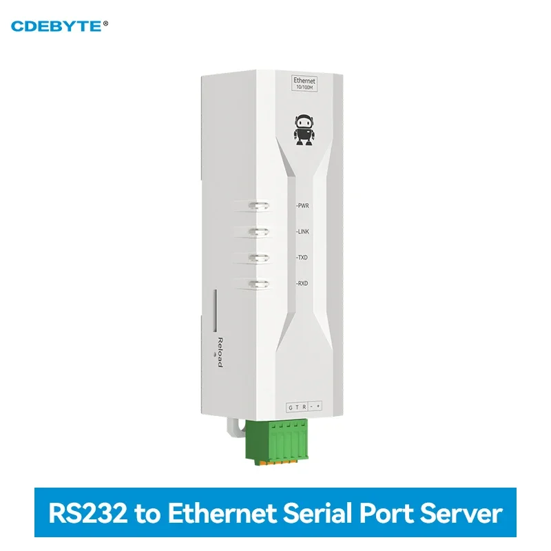 RS232 to Ethernet Serial Port Server CDEBYTE NE2-D12 Ultra Small Volume MQTT 2 Way Socket Link ModBus Gateway TCP/IP to RTU