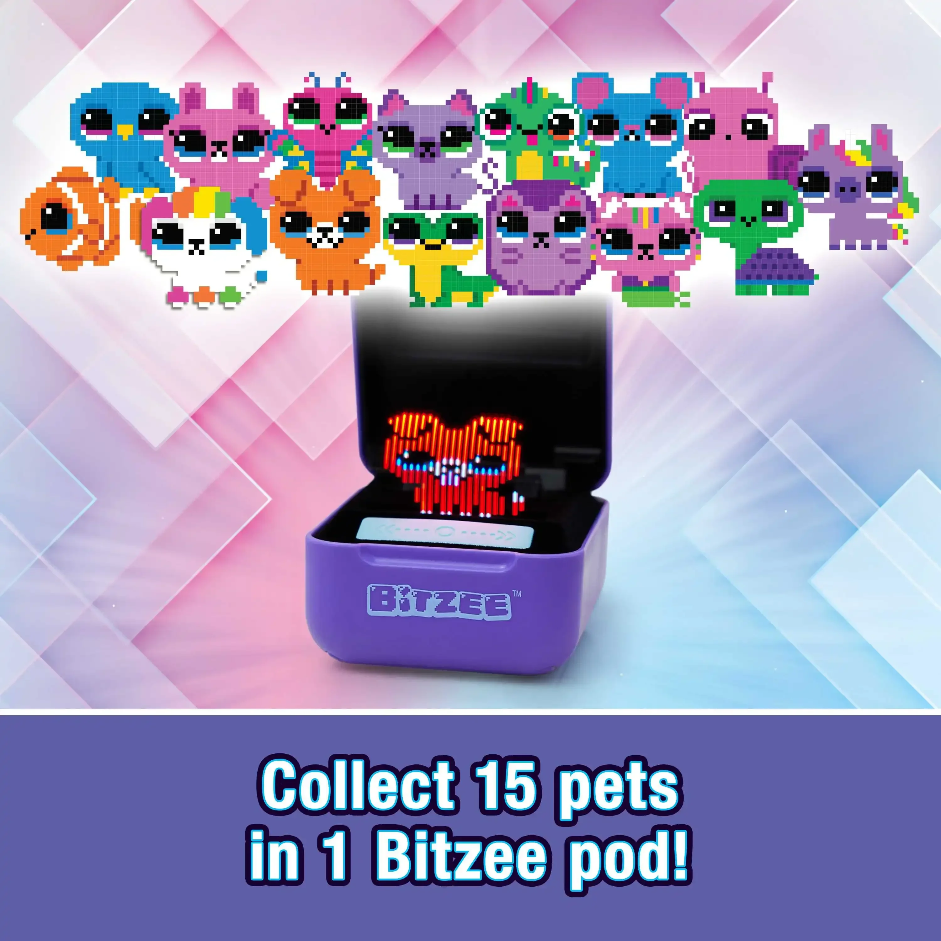 Bitzee-juguetes digitales interactivos originales para mascotas, Spinmaster, juegos virtuales electrónicos digitales para mascotas, Tamagotchi inteligente, Robot de juguete para niños