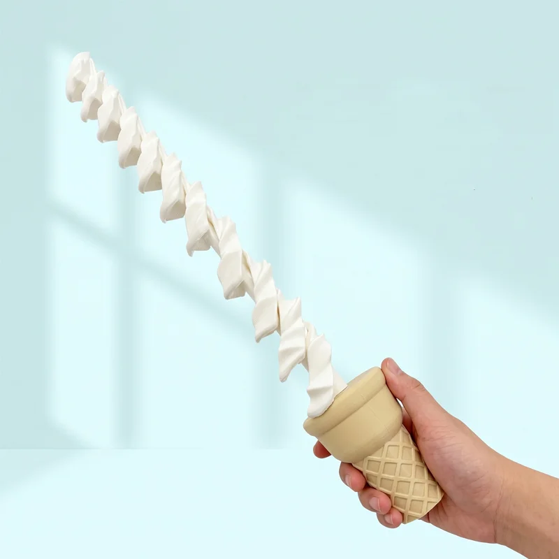 3D Printing Ice Cream Retracta - đánh giá và giá 3D Printing Toys