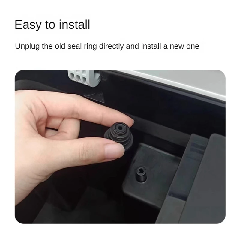 Ecovacs deebot,deebot x1,t10,t20,n9シリーズロボット掃除機,ベースステーション,下水,水タンク用のゴム製シールリング