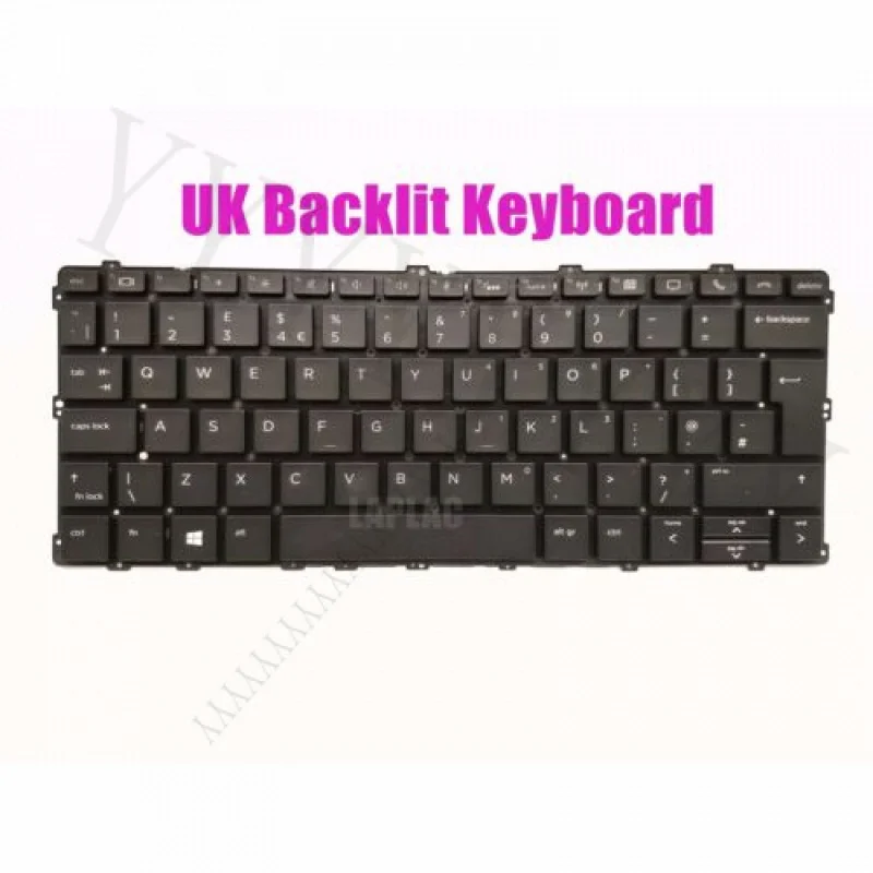

Клавиатура QUK с черной подсветкой для ноутбука HP EliteBook x360 1030 G2 904507-031