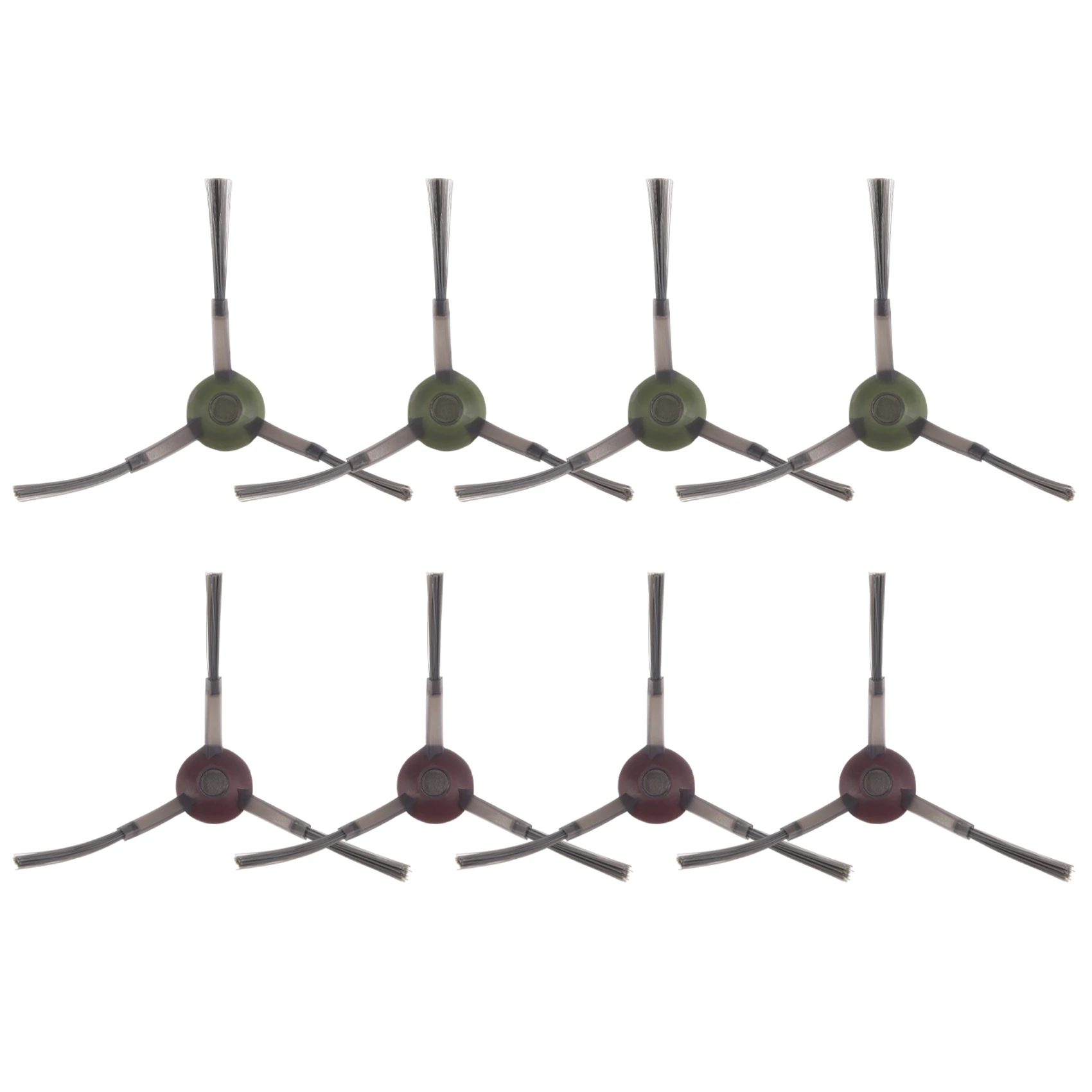 فرشاة جانبية لـ ECOVAC DEEBOT ، OZMO T9 ، T9 ، AIVI ، T8 MAX ، T8 POWER ، T8 AIVI ، N8 PRO ، ملحقات مكنسة كهربائية روبوت ، 8 *