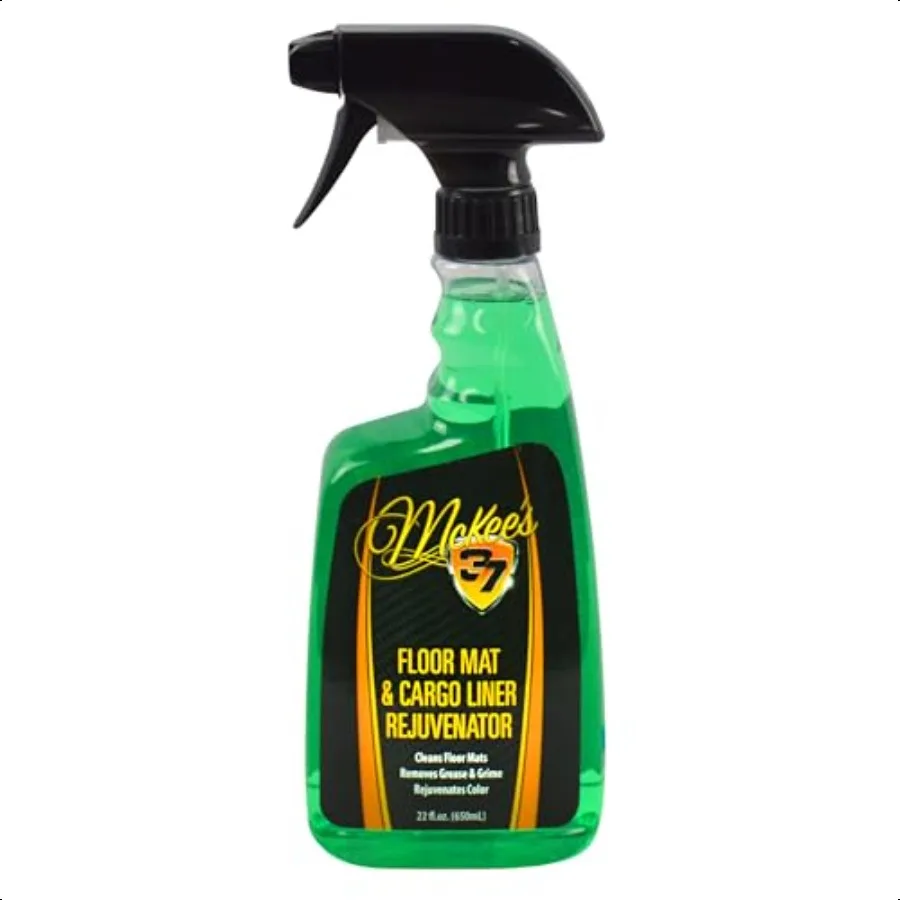 Floor Mat and Cargo Liner Rejuvenator 2in1 Rubber Rejuvenator and Car Floor Mat Cleaner for Auto Detailing WaterBased Formula 2