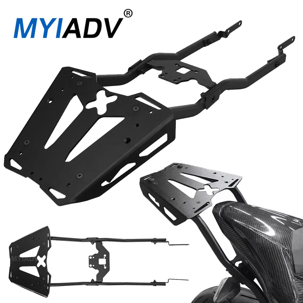 

Motorcycle Rear Carrier Luggage Rack For Kawasaki Z900 Z 900 SE 2017-2023 2024 2025 Top Case Tail Box Support Holder Bracket
