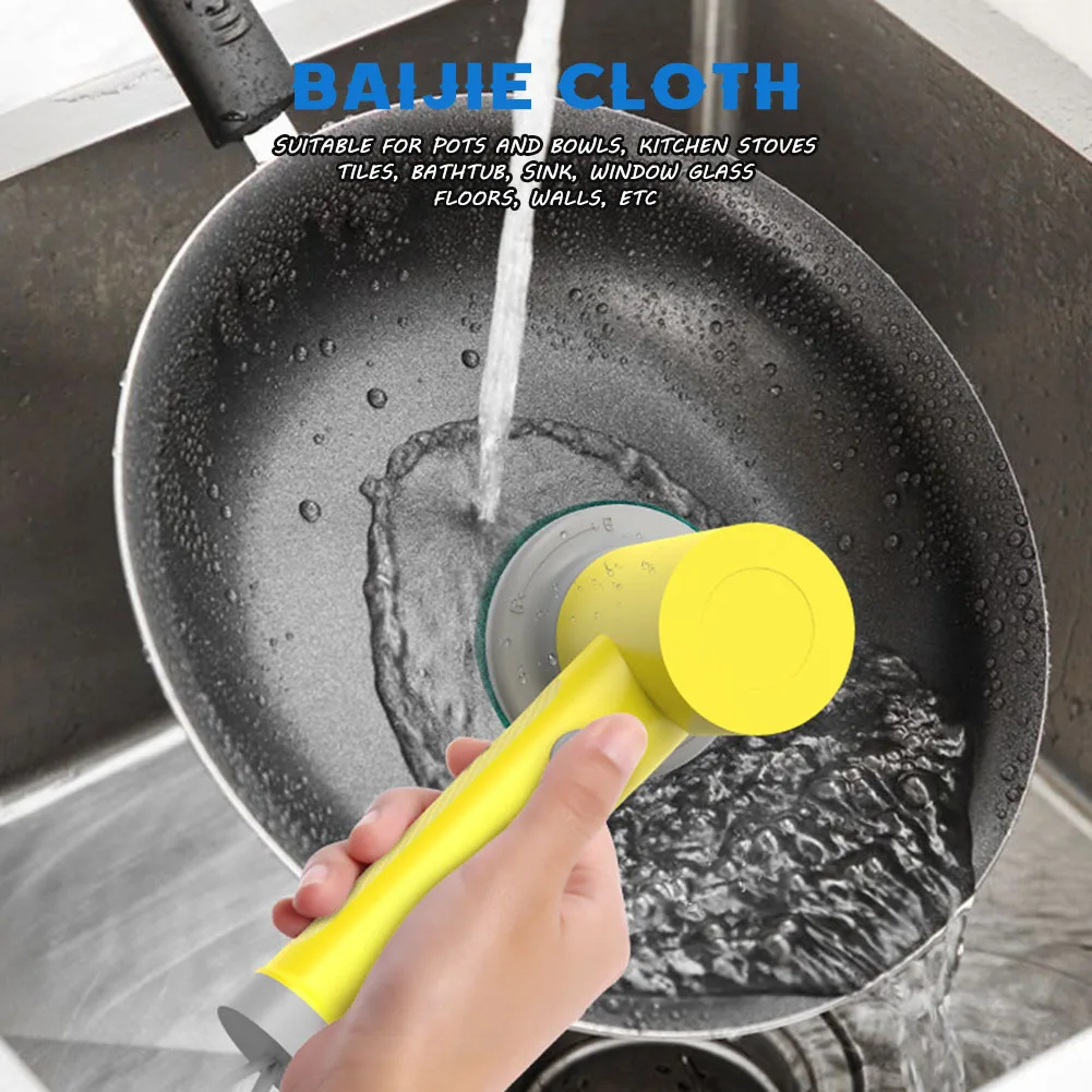 

Handhold Electric Cleaning Brush Practical Kitchen Stove Sink Scrubber For Kitchen Limpieza Hogar Electric Cleaning Brush Escova