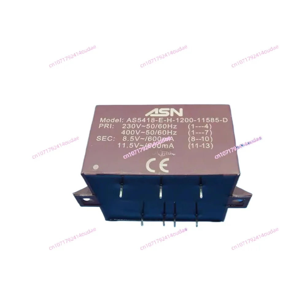 

Brand new original ASN Transformer AS5418 12VA input 0-230V-400V output 8.5V 11.5V replace B1406090 B 1406090