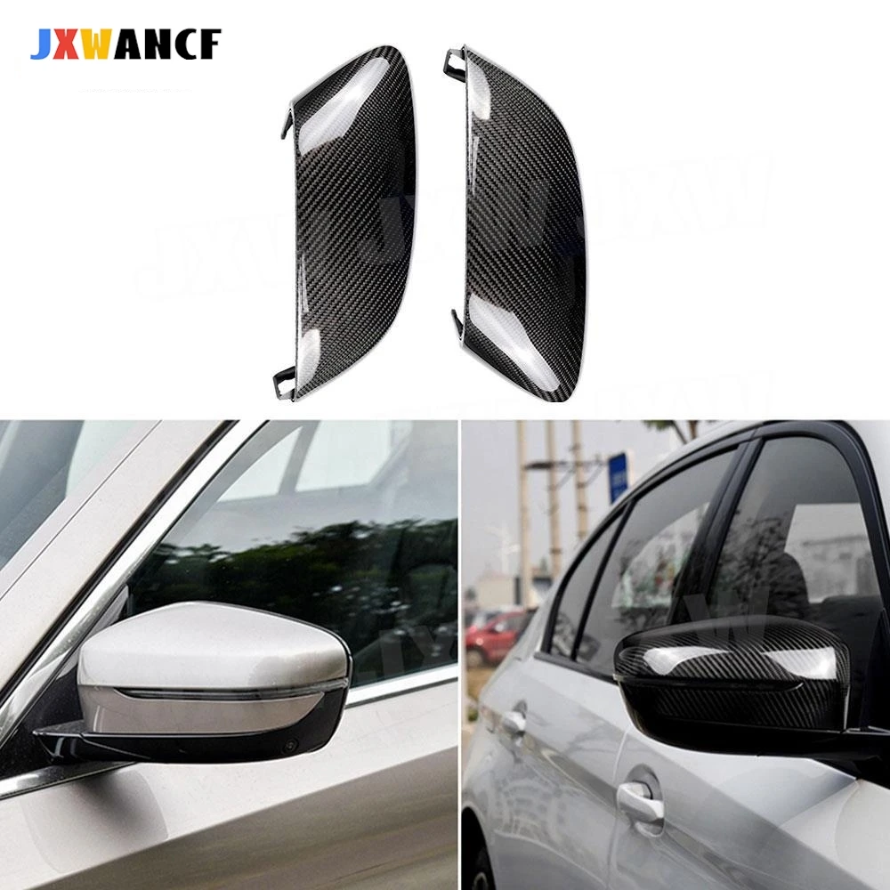 

JXWANCF Сменные крышки боковых зеркал из углеродного волокна для BMW 5 серии G30 G38/6 Seies GT G32/7 серии G11 G12 2017-2018