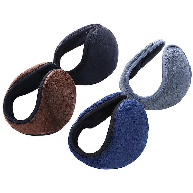 Thicken Winter Unisex Headphones Fleece Warmer Earmuff Warm Plush Cloth Ear Muffs Cover Earwarmers Earlap Warmer Ear Protector