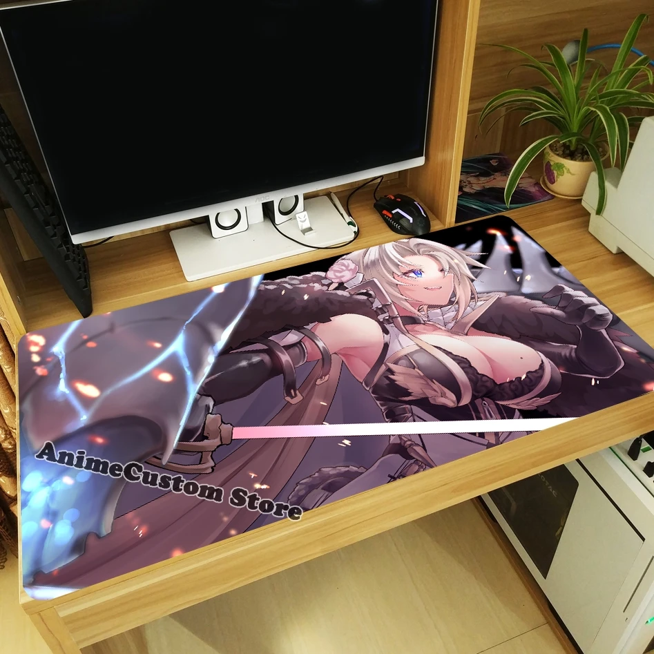 Nieuwe Game Anime Azur Lane Sn Kronshtadt Cosplay Grote Muismat Otaku Thicken Laptop Muizen Mat Toetsenbord Mat Playmat Xmas gift