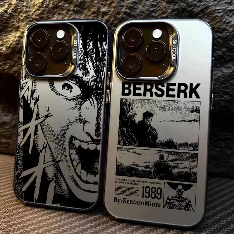 Nouveau Berserk Anime coque de téléphone pour Samsung Galaxy S25 S24 S23 S22 S21 S20 Note20 FE Ultra Edge Plus 4G 5G Anti chute mat couverture