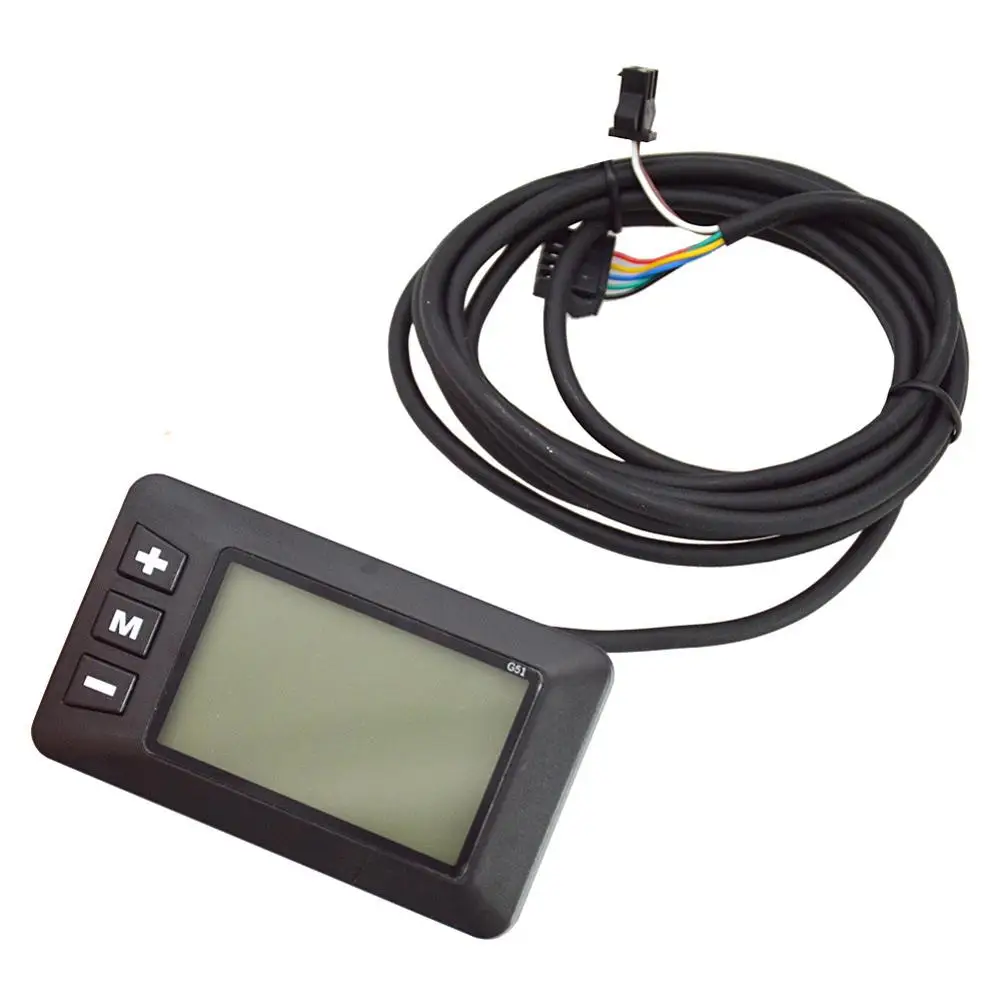 24/36/48/60v G51 Instrument Controller Set Lcd Display High Temperature Resistant Scooter Electric Bike Accessories