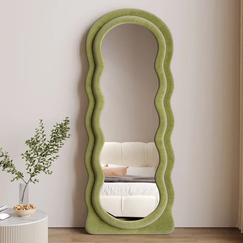 Vintage Decorative Frame Mirror Floor Nordic Full Size Living Room Mirror Modern Traffic Specchio Decoracion Para Habitacion