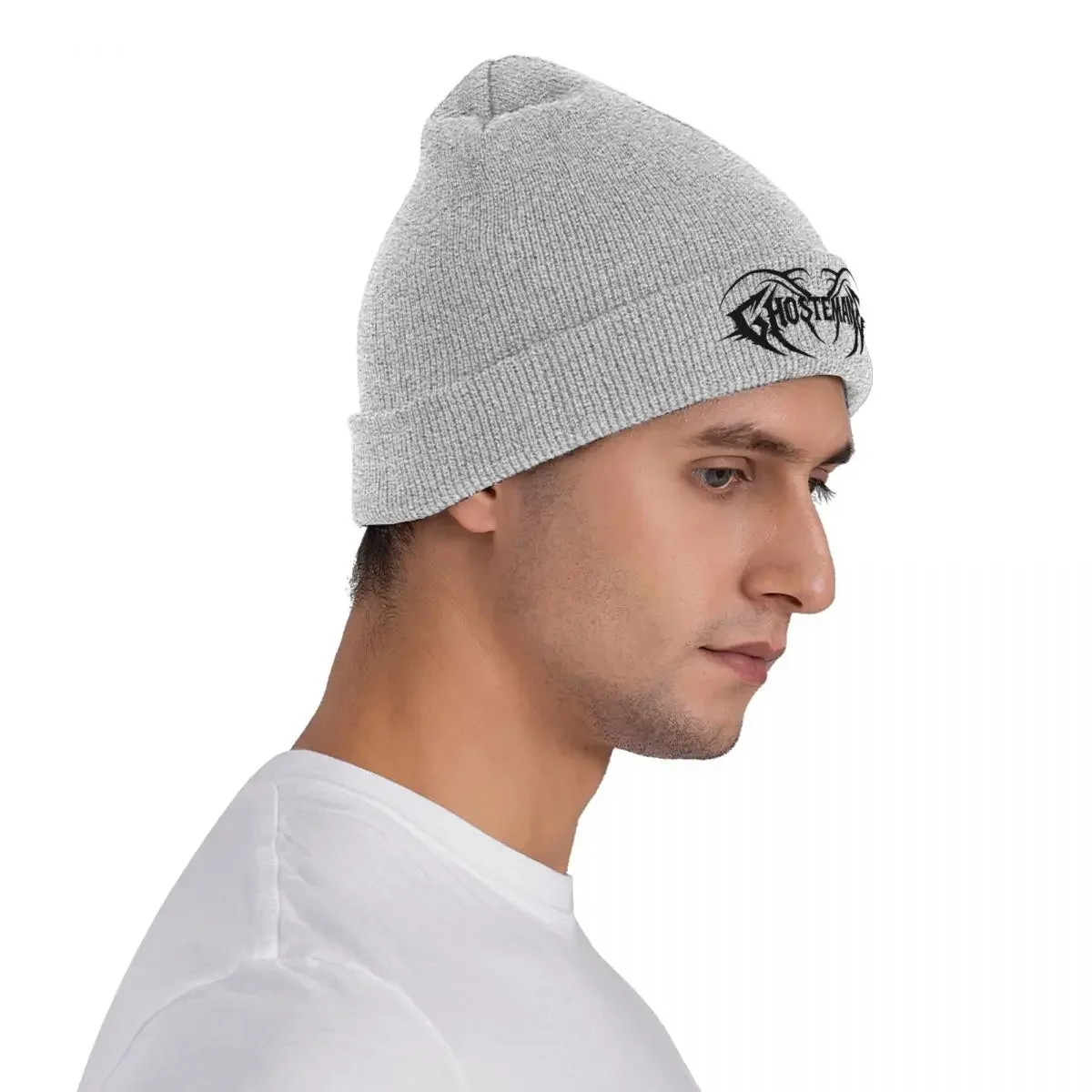 Ghostemane Koko Hats Autumn Winter Beanies Warm Hip Hop Metal Gothic Rock Caps Men Women Acrylic Knitted Caps image 3
