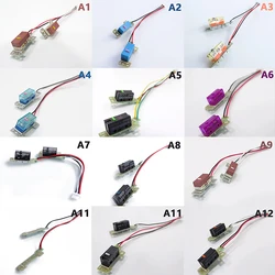 Micro Switch Button Board Cable, TTC 80M Kailh GM 8.0, ponto azul, adequado para Logitech G304, G305 Gaming Mice, 1 par