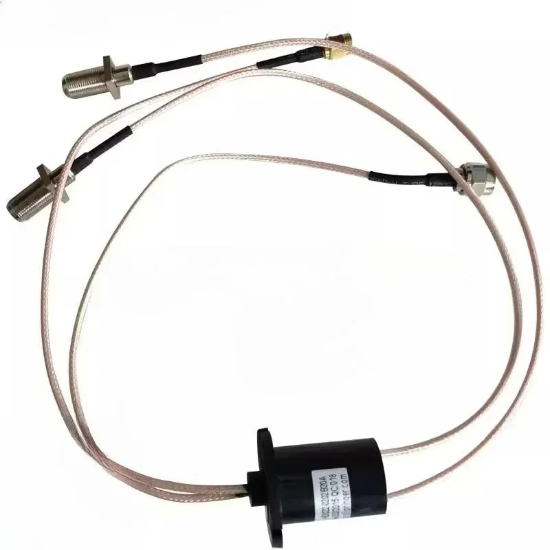 2-Channel SDI Slip Ring RF Slip-ring, Multi-channel Hybrid Conductive Ring, Vehicle, Shipboard Antenna, Radar