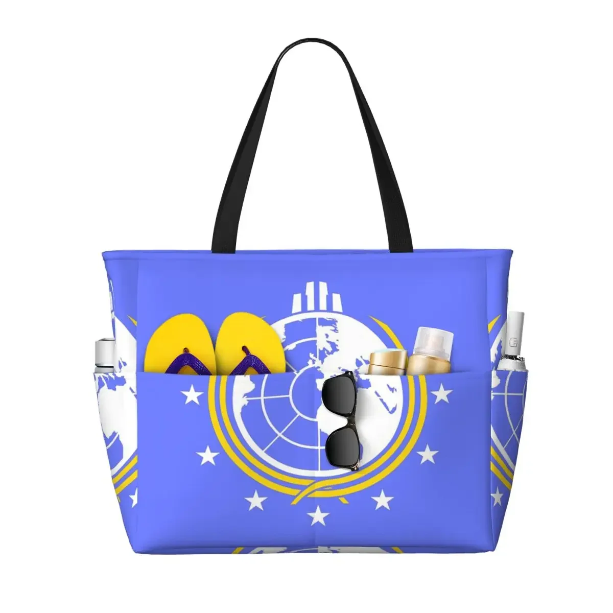 Bolsa de mano grande para mujer, bolsa de viaje, bolsa de fitness, bolsa deportiva para gimnasio y yoga, bolsa de mano grande para playa, marca Into Hell Liberty Diving Earth For Super