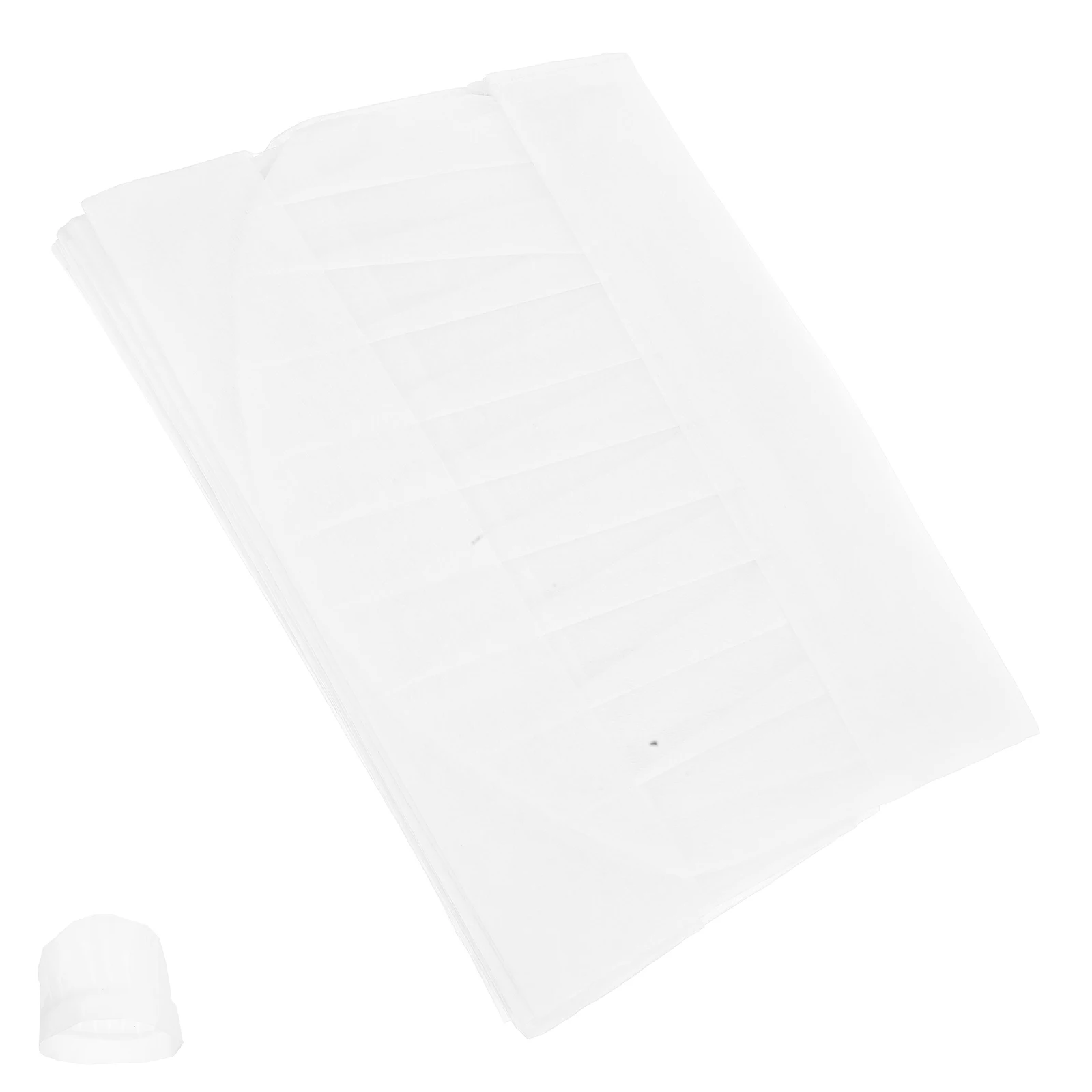 

20pcs Disposable Chef Hat Kitchen Baker Cap Round Dome Lightweight Breathable for Women Men Restaurant Hotel Use