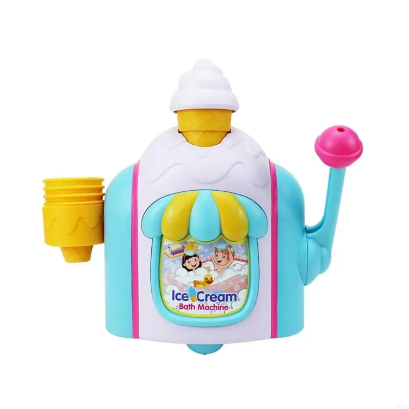

K9FF Creative Ice Cream Foam Maker Bath Play Toy For Preschooler Child Activity Toy