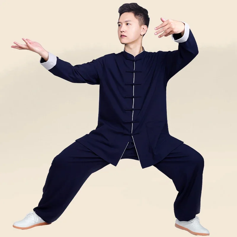 Kung Fu Tai Chi Clothing Martial Arts Clothes Taijiquan Wushu Uniform Wing Chun Multicolor Chinese Style 2022 New Style