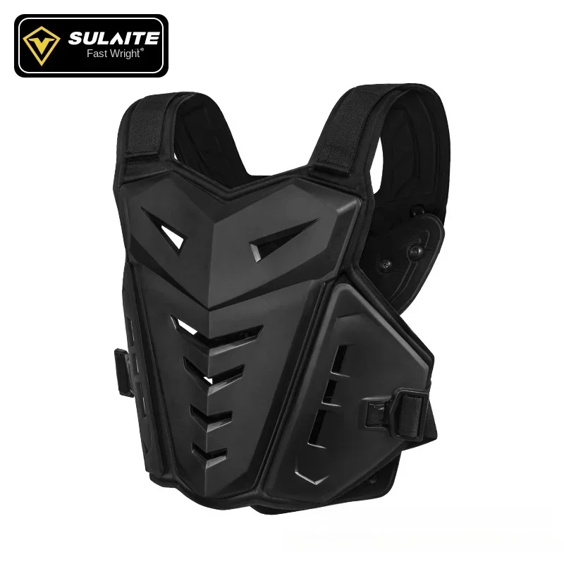 

SULAITE Motorcycle Armor Men's and Women's Summer Breathable Riding Breastplate Vests Motorcycle Protective Fall Prevention