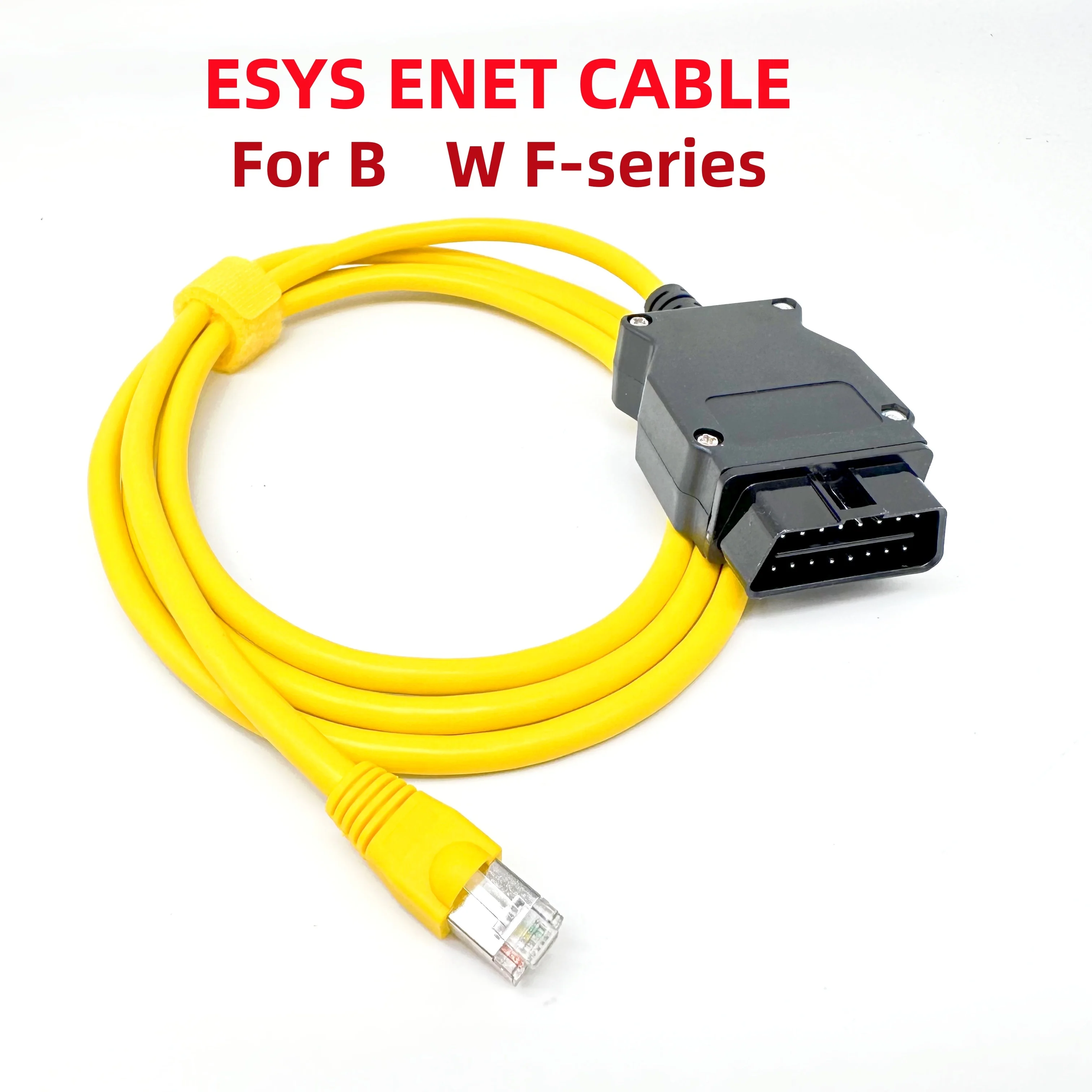 

Кабель для передачи данных ESYS ENET для BMW: интерфейс ENET Ethernet - OBD, кодирование E-SYS ICOM для диагностики серии F, кабель для передачи данных OBD2.