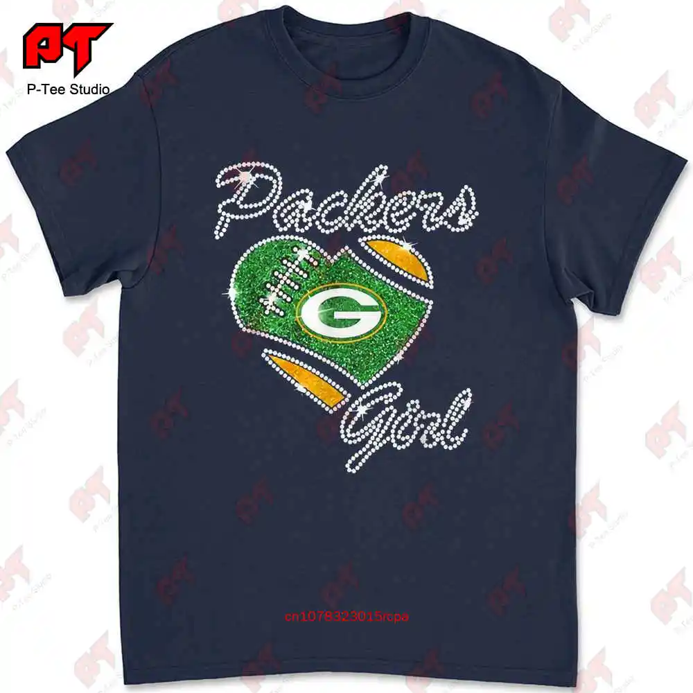 Packer Girl Heart Diamond T-shirt 6XPJ