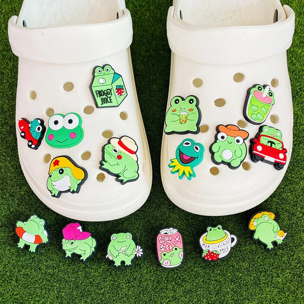 16Pcs Frog Shoe Cha…