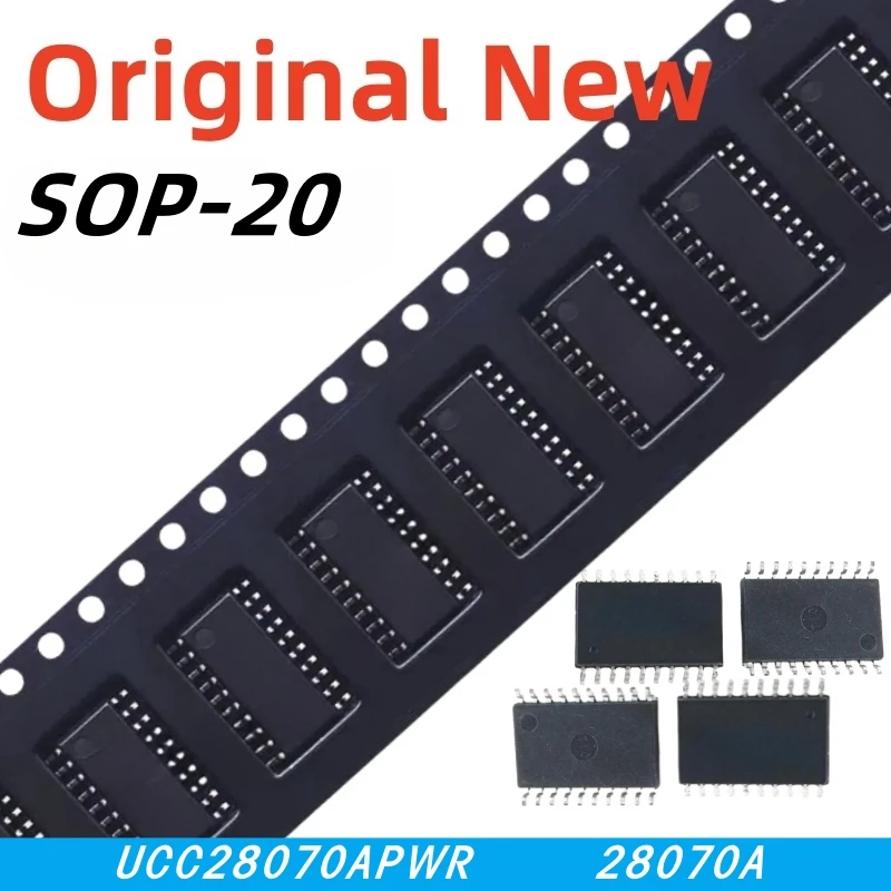 10pcs 100% New 28070A UCC28070A UCC28070APWR sop-20