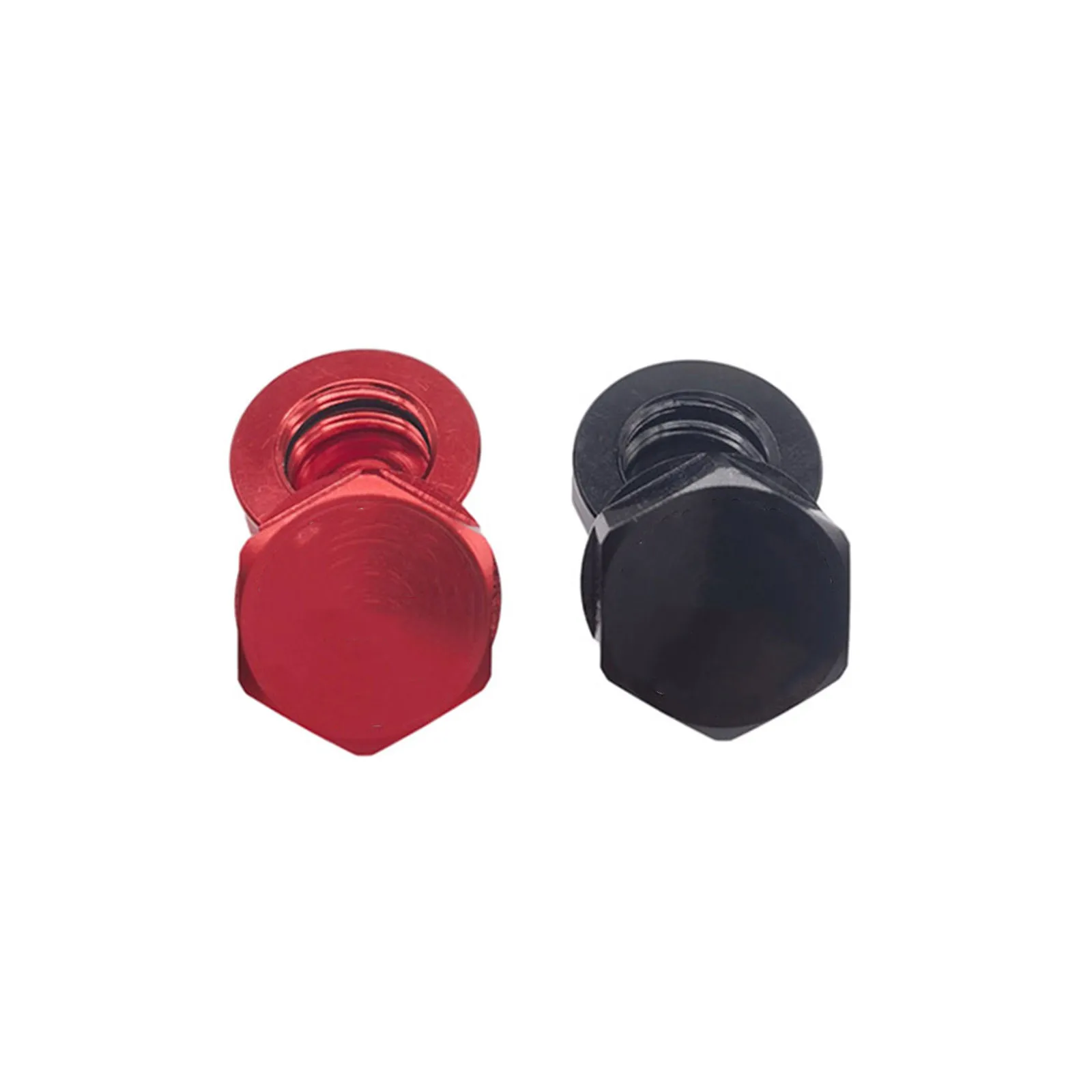 

1 Pair New Hexagon Nut 17MM Aluminum Alloy Accessories for ARRMA KRATON 1/8EXB RC Car Parts Red/Black