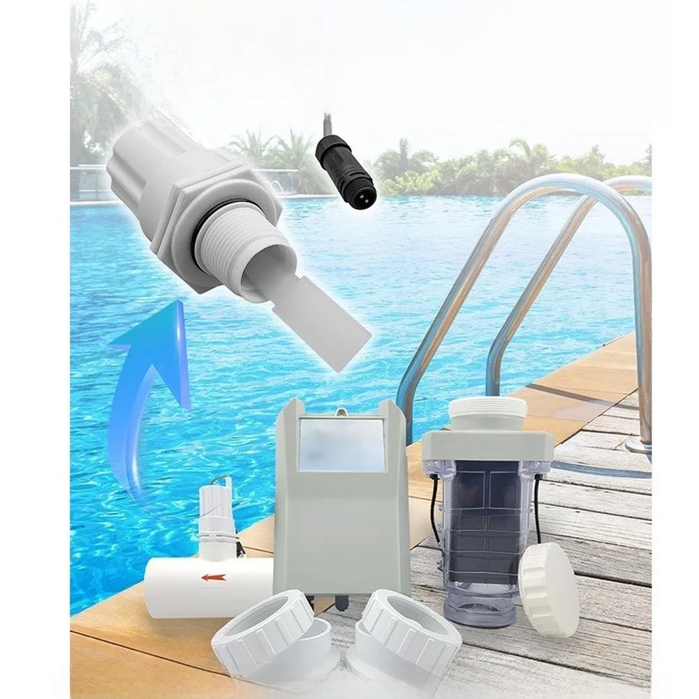 GNR00003 Flow Switch Sensor For For Solaxx Saltwater Chlorination Generator Pool Parts 3/4 Inch Thread Waterproof Replacement
