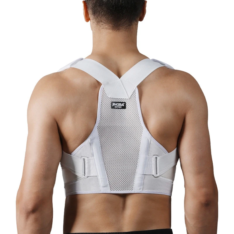 Fully Adjustable Breathable Fixation Strap Straightener Upper Spine Support Men Women BackBack Brace Posture Corrector