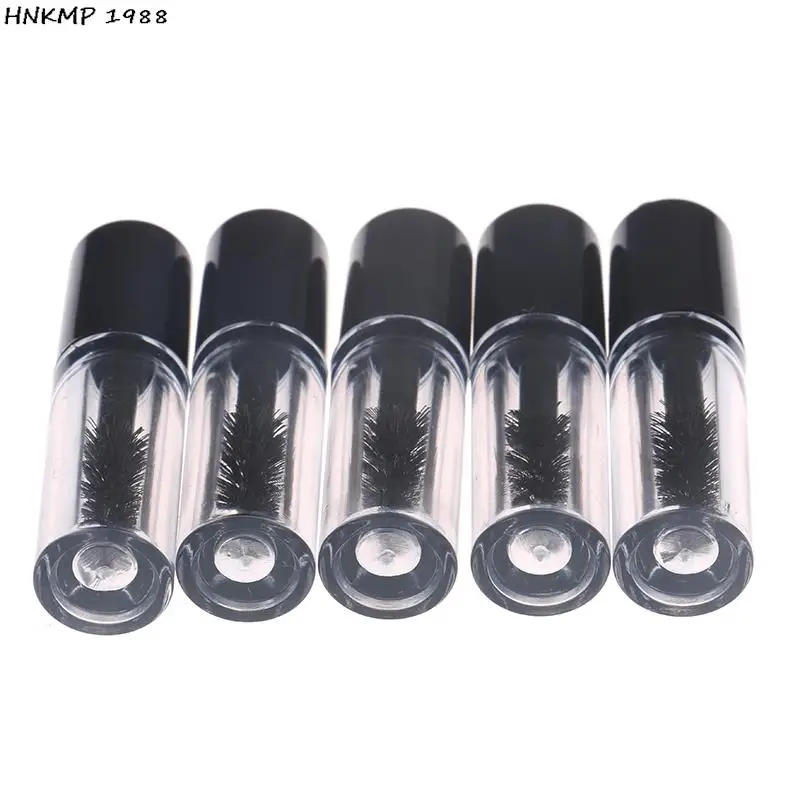 New Empty Mascara Bottles With Wand Refillable 5Pcs 0.8ml Empty Mascara Tube DIY Wand Eyelash Cream Container Liquid Bottle