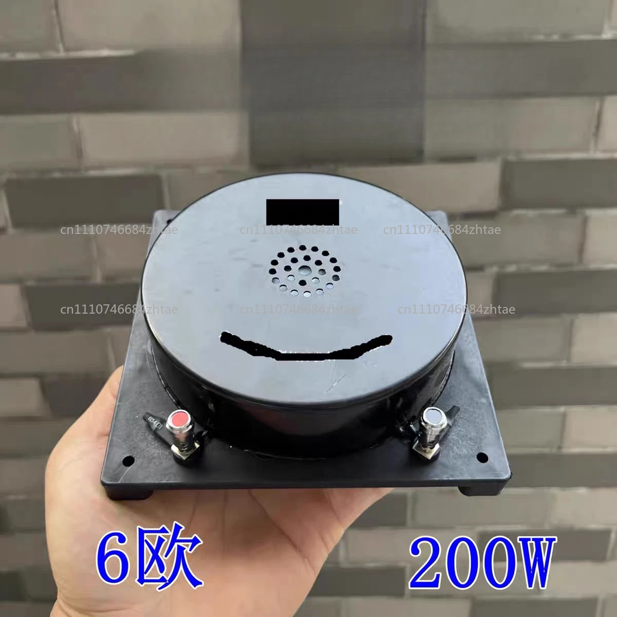 6 Ohm 200W Vibration Sensing Speaker - Bone Conduction, 75mm Voice Coil