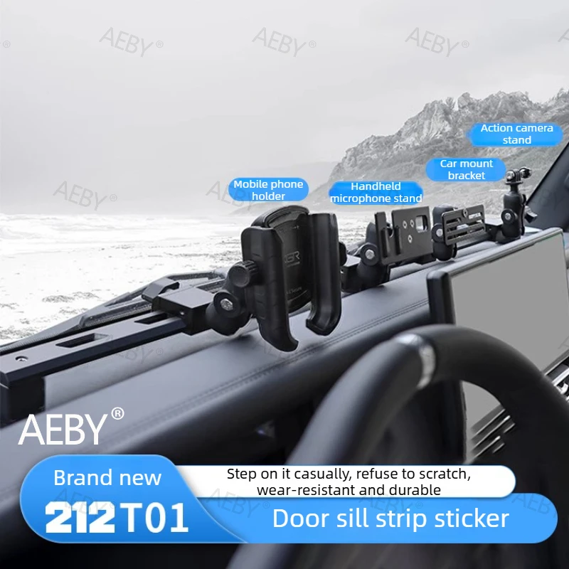 AEBY For BAIC 212 T01 Car accessories,car phone holder,dashboard,Mobile phone integrated stand,Adjustable stability,non-slip