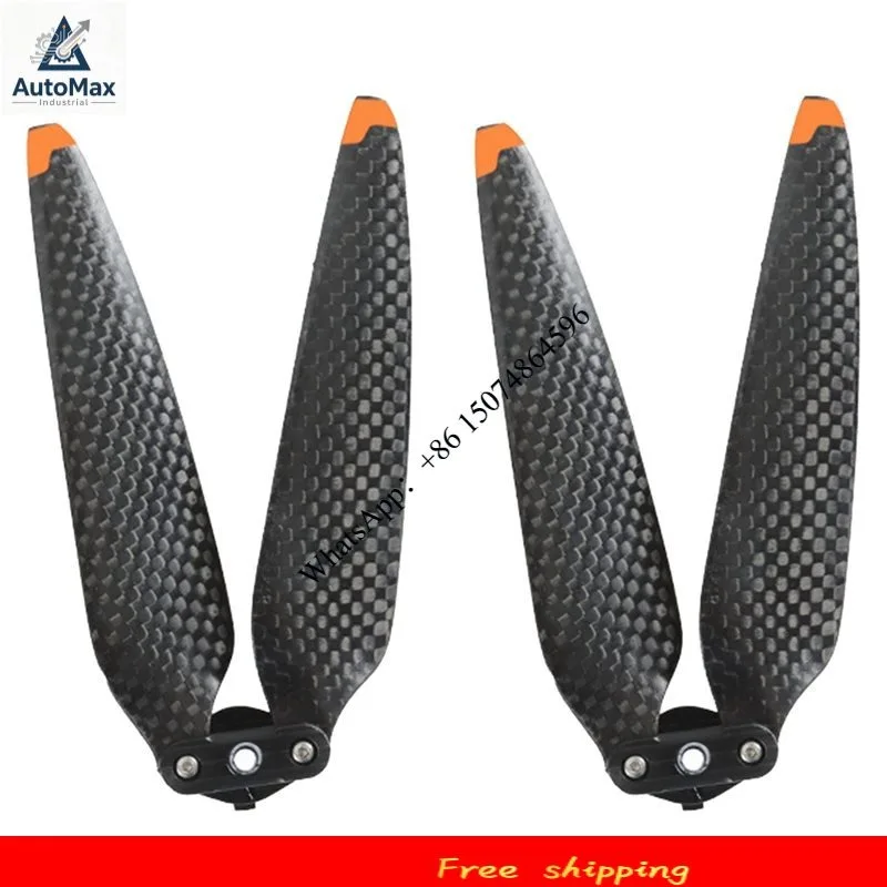 For D JI Air 3 Carbon Fiber Propeller 8747, Lightweight Propellers Foldable Props 2-Blades Air 3 Dro ne Accessories