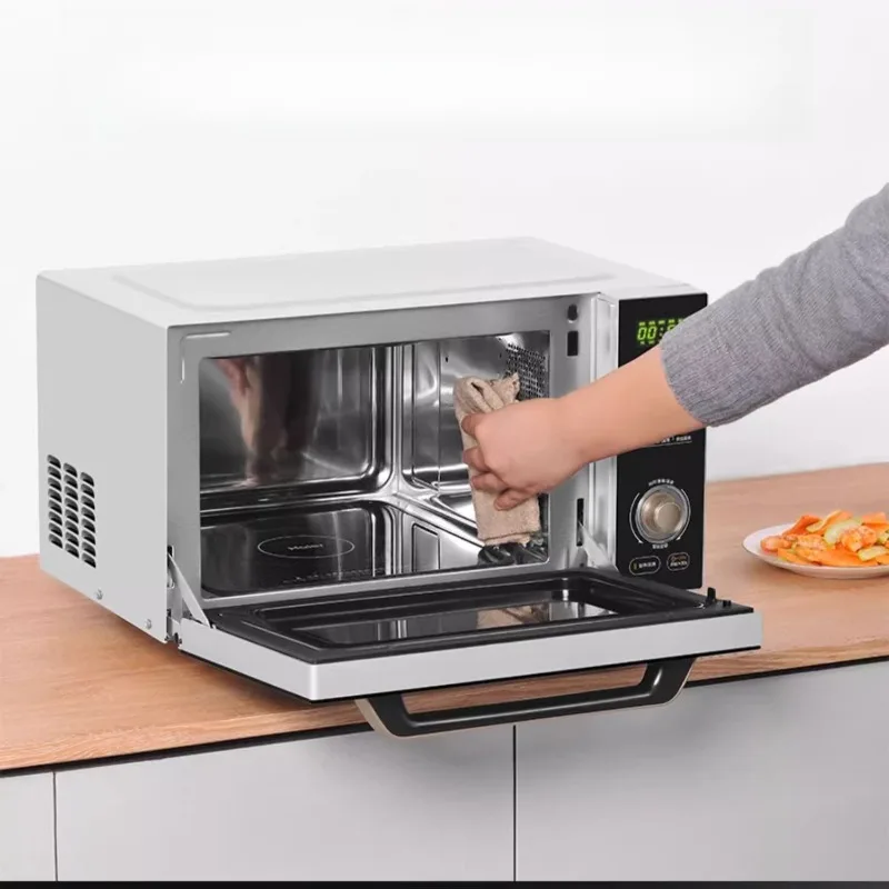 

Micro steaming, baking and frying machine, household desktop microwave oven